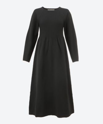 ＜MARILYN MOON (Women)＞Ｐｏｌｙｅｓｔｅｒ　ｋｎｉｔ　ｄｒｅｓｓ