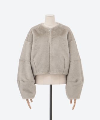 VERSEAU エコファー・リバーシブルバルーンブルゾン VERSEAU エコファー・リバーシブルバルーンブルゾン