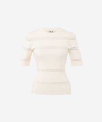 Sea New York(Women)/シーニューヨーク ＤＥＶＯＮ　ＫＮＩＴ　ＴＥＥ　ＲＳ２５―０１９