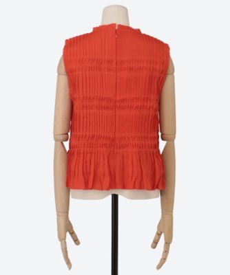 ZORA SOLID TANK TOP W／BUB SS25