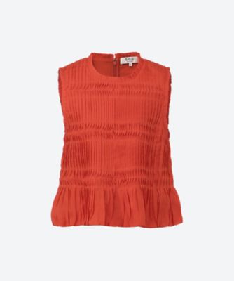 ＜Sea New York(Women)＞ＺＯＲＡ　ＳＯＬＩＤ　ＴＡＮＫ　ＴＯＰ　Ｗ／ＢＵＢ　ＳＳ２５―０６４