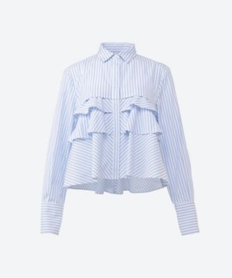 layered raffle blouse 4251―138 | MARILYN