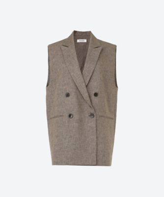 ＜SACRA (Women)＞ＬＩＮＥＮ　ＣＯＴＴＯＮ　ＣＨＡＭＢＲＡＹ