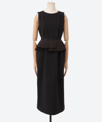 ４ｗａｙ　ｒａｆｆｌｅ　ｐｌｅａｔｓ　ｓｔｒｅｔｃｈ　ｔａｆｆｔａ　ｄｒｅｓｓ　４２５２―１８７