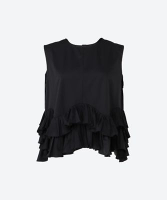 MARILYN MOON (Women)/マリリンムーン 2way spiral raffle sleeveless blouse 4252―170
