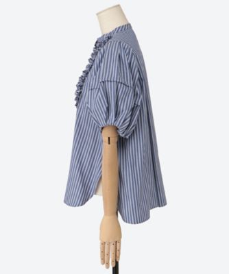 modern tuck frill volume sleeve