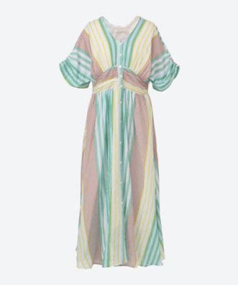 ＜NE QUITTEZ PAS (Women)＞ＣＯＴＴＯＮ　ＶＯＩＬＥ　ＳＴＲＩＰＥ　ＷＡＩＳＴ　０１０４５１ＧＲ２