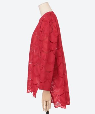 COTTON VOILE DOT HEMLA BL