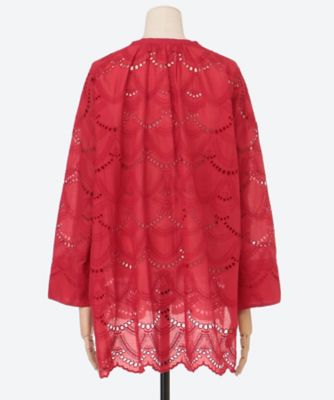 COTTON VOILE DOT HEMLA BL