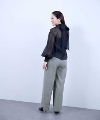 センタープレスワイドパンツ　ＣＬ２５００５６