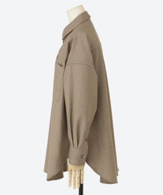 H． COUNT WORSTED SERGE SHIRT | SACRA