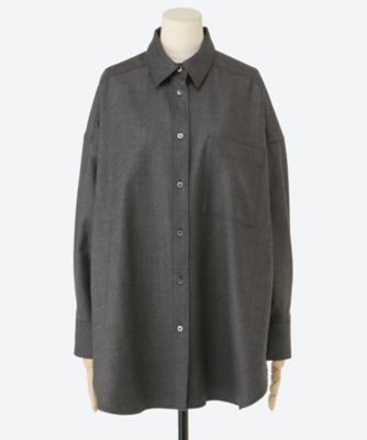 H． COUNT WORSTED SERGE SHIRT | SACRA