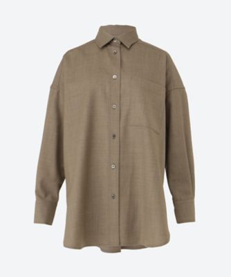 H． COUNT WORSTED SERGE SHIRT | SACRA