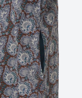 ワンピース Cotton Organza Paisley Lace Yoke Dress S COTTON ORGANZA PAISLEY DANCE LACE