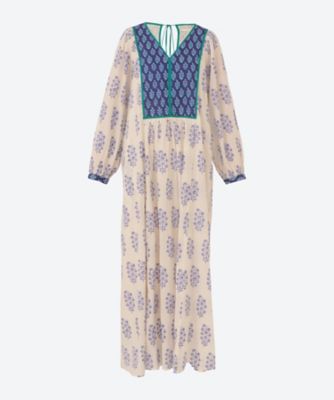 DIA CHECK PRINT EMB DRESS | NE QUITTEZ