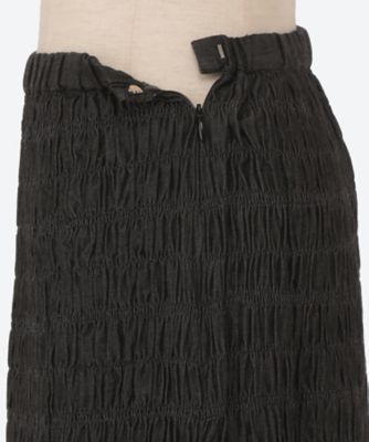 スカート ne Quitez pas 25AW Denim Shirring Skirt Denim Shirring Skirt | Pasand by ne Quittez pas | パサン