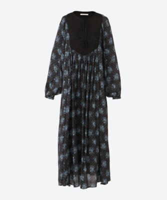 ＜NE QUITTEZ PAS (Women)＞ＳＨＡＮＴＯＯＮ　ＪＡＣＱＵＡＲＤ　ＰＯＰＰＹ　ＰＲＩＮＴ　ＹＯＫＥ　ＤＲＥＳＳ