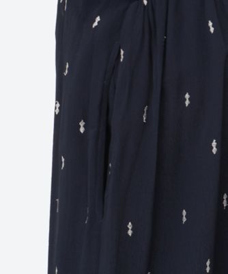 ヌキテパ 刺繍オールインワンEMBROIDERY ALL IN ONE MOSS RAYON DIA EMBROIDERY ALL IN ONE