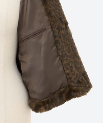 レオパードファーショートコート TBEA―072 | TICCA (Women