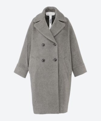 TICCA ツイードテントコート 定価68,200円 ティッカ TICCA (ティッカ) ミックスツイードテントコート