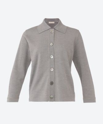 ＜MARILYN MOON (Women)＞ｌａｍｅ　ｗｏｏｌ　ｐｏｌｏ　ｃａｒｄｉｇａｎ　４２５３―１４３