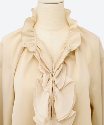 frill jabot blouse 4254―106 | MARILYN MOON