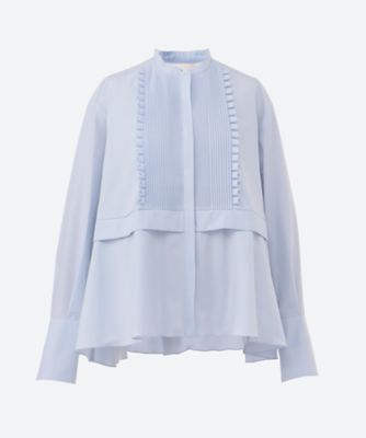＜MARILYN MOON (Women)＞ｔｕｃｋ　ｆｒｉｌｌ　ｆｌａｒｅ　ｓｈｉｒｔ　４２５４―１２９