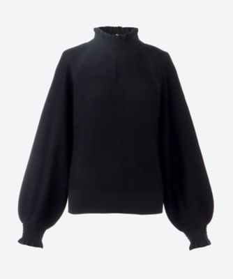 ＜MARILYN MOON (Women)＞ｒａｙｏｎ　ｎｙｌｏｎ　ｒｉｐｐｌｅ　２ｗａｙ　ｂｌｏｕｓｅ　４２５４―００１