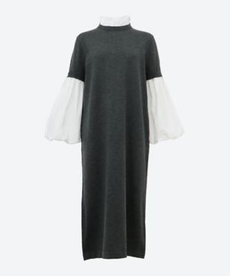 ＜MARILYN MOON (Women)＞１４ｇ　ｗｏｏｌ　２ｗａｙ　ｓｌｅｅｖｅ　ｏｎｅ―ｐｉｅｃｅ　４２５４―１１３