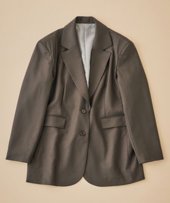 Limue(MARIRISA)/リミュ(マリリサ) パワーショルダージャケット 270301-83024 カーキ コート・ジャケット【三越伊勢丹/公式】