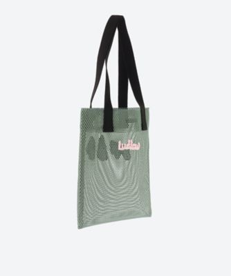 LUDLOW ラドロー HOTEL hello メッシュトートバッグ　mini LUDLOW(ラドロー)｜Mesh tote mini/ベージュ の通販｜ELLESHOP・(エル