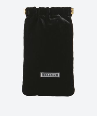 LUDLOW ポーチ　キャビア　Mサイズ LUDLOW(ラドロー)｜Flex frame pouch L(Caviar)/ブラック の通販