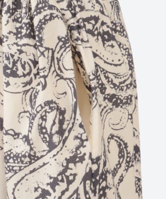 BLURRED PAISLEY SKIRT | SACRA (Women)/サクラ