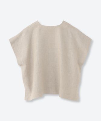 RUSTIC LINEN TOP | SACRA (Women)/サクラ | 三越伊勢丹