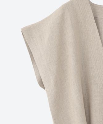RUSTIC LINEN TOP | SACRA (Women)/サクラ | 三越伊勢丹