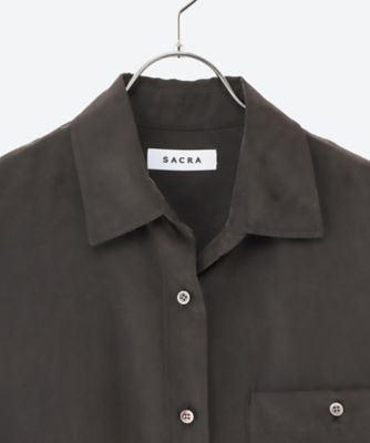 PREMIUM SILK SANDWASH SHIRT | SACRA (Women