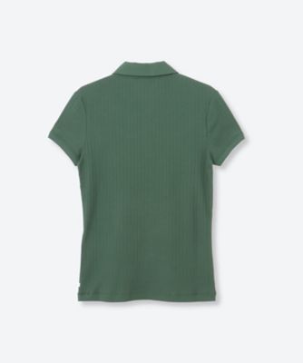 本日限定Cotton Knit Short-Sleeve Polo オリーブ 1 Polo shortsleeve | CLOSED (Women)/クローズド | 三越