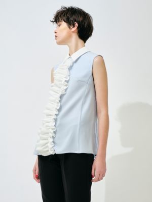 ＜hue＞ＣＥＮＴＥＲ－ＦＲＩＬＬ　ＳＨＩＲＴＳ