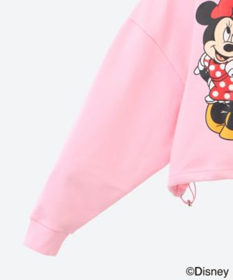 micky＆minnie selfie sweat LSB―LTOP