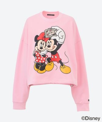 ＜Little Sunny Bite (Women)＞ｍｉｃｋｙ＆ｍｉｎｎｉｅ　ｓｅｌｆｉｅ　ｓｗｅａｔ　ＬＳＢ―ＬＴＯＰ―０７７Ｃ