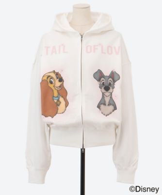 lady＆tramp zip hoodie LSB―TOP―079C