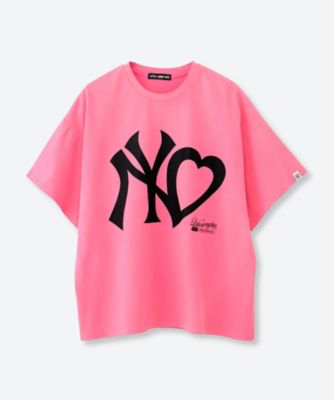 NY logo big tee LSB―LTOP―009D | Little