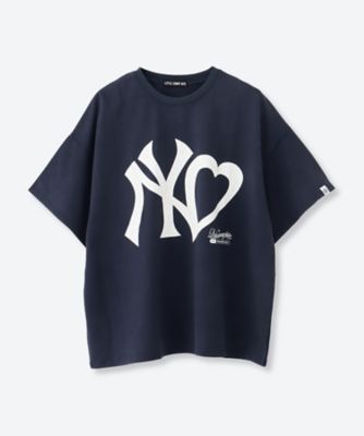 NY logo big tee LSB―LTOP―009D | Little