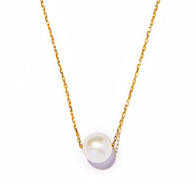 ＜les bonbon (Women)＞ｐｅａｒｌ　ｃｈａｉｎ　ｎｅｃｋｌａｃｅ