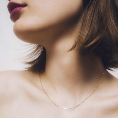 ｖｉｃｔｏｒｉａ　ｄｏｕｂｌｅ　ｎｅｃｋｌａｃｅ／ｐｉｎｋ　ｇｏｌｄ×ｙｅｌｌｏｗ　ｇｏｌｄ