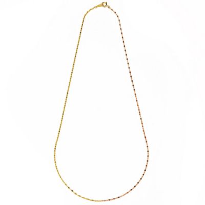 ｖｉｃｔｏｒｉａ　ｄｏｕｂｌｅ　ｎｅｃｋｌａｃｅ／ｐｉｎｋ　ｇｏｌｄ×ｙｅｌｌｏｗ　ｇｏｌｄ