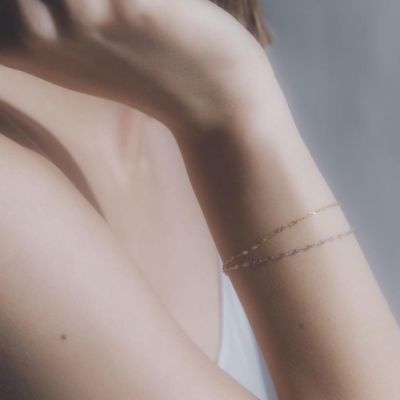 ｓｕｎｌｉｇｈｔ　ｂｒａｃｅｌｅｔ　／　ｗｈｉｔｅ　ｇｏｌｄ