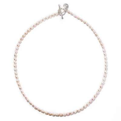 ＜les bonbon (Women)＞ｒｏｓｅ　ｐｅａｒｌ　ｃｈｏｋｅｒ