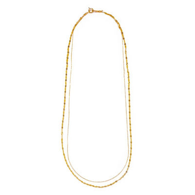 ＜les bonbon (Women)＞ｓｕｎｌｉｇｈｔ　ｌａｙｅｒ　ｎｅｃｋｌａｃｅ