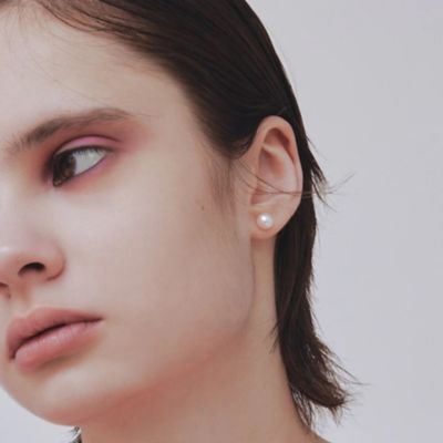 ｍｅｄｉｕｍ　ｓｔｕｄ　ｐｅａｒｌ　ｐｉｅｒｃｅ